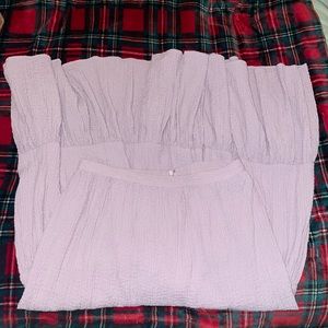 Flowy Lavender Skirt